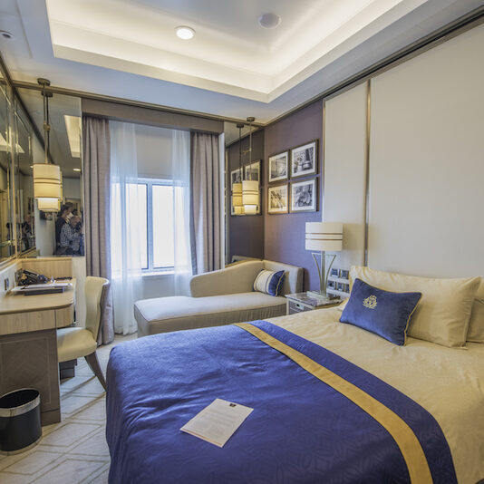 Kabine auf der Queen Mary 2