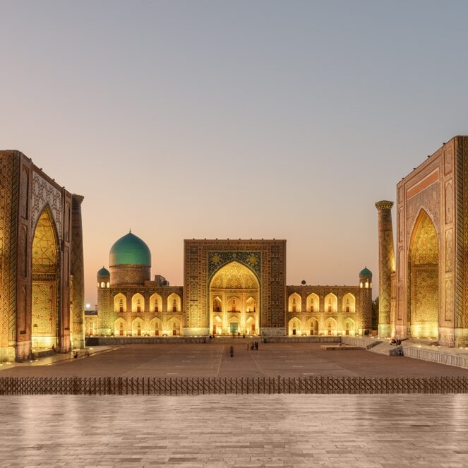 Abendlicht Samarkand